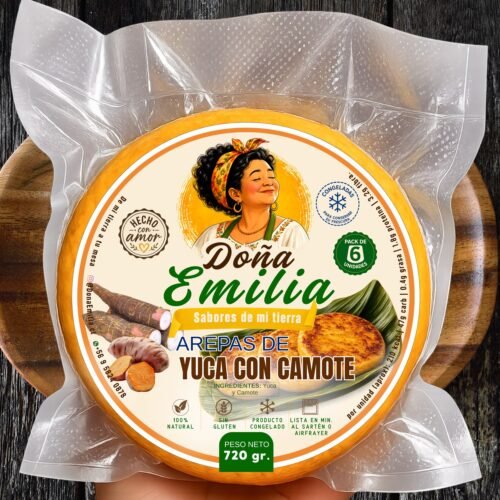 Arepa de Yuca con Camote